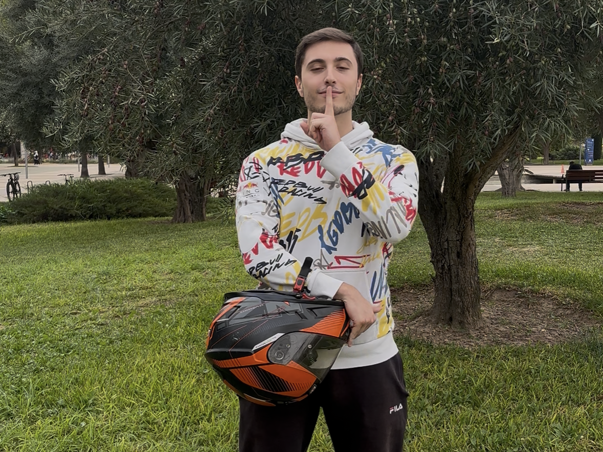 Marcos Flores Hita, miembro del grupo Dark Phoenix